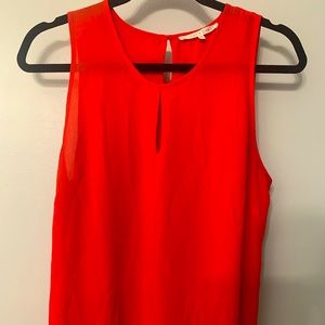 Women’s Violet & Claire Medium Red Sleeveless Top